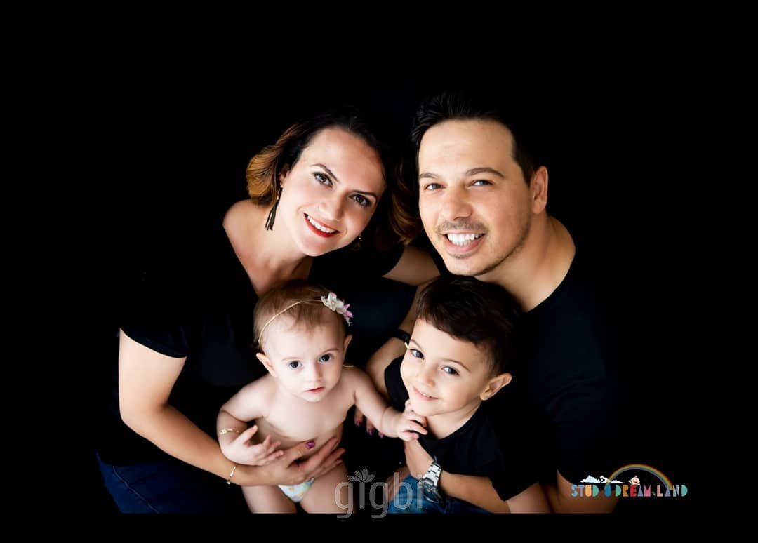 Dreamland stüdyosunda aile portresi
